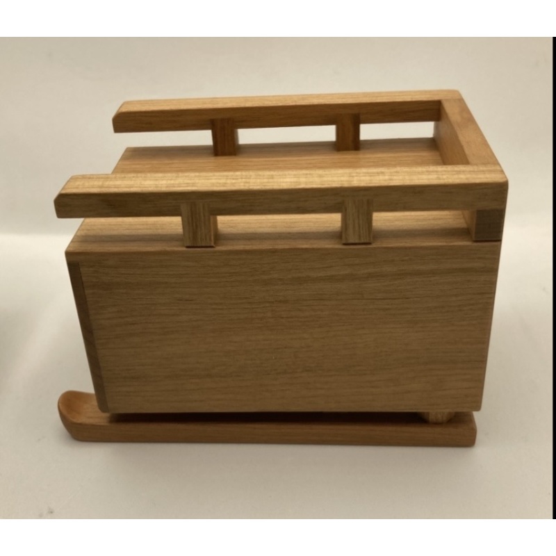 Well, well well. Where has buddy gone?! Japanese Secret Puzzle Box by Yasuaki Kikuchi (Karakuri)