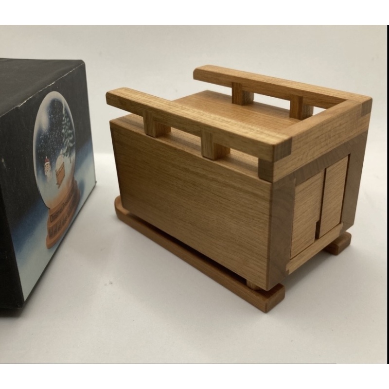 Well, well well. Where has buddy gone?! Japanese Secret Puzzle Box by Yasuaki Kikuchi (Karakuri)