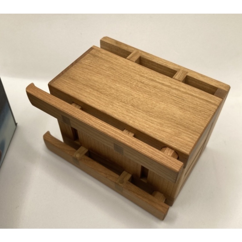 Well, well well. Where has buddy gone?! Japanese Secret Puzzle Box by Yasuaki Kikuchi (Karakuri)