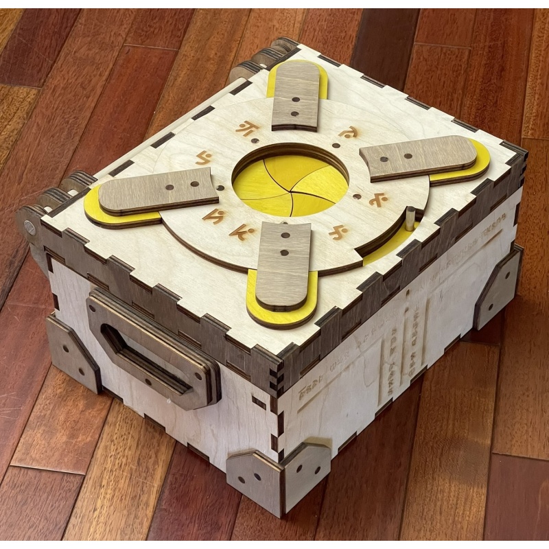 Mechanical Iris Puzzle Box (from Codex Silenda)
