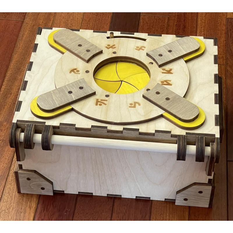 Mechanical Iris Puzzle Box (from Codex Silenda)