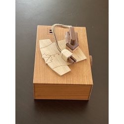 Ironing Karakuri Box by Kawashima