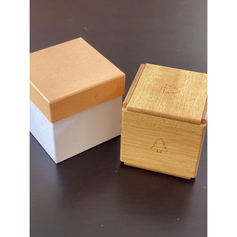 Box with 5 Trees - Karakuri Box