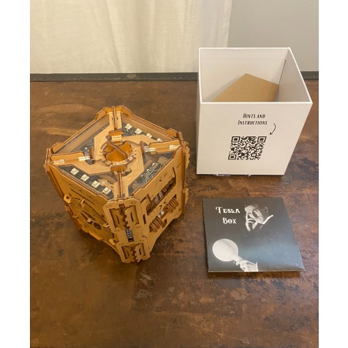 TESLA BOX puzzle