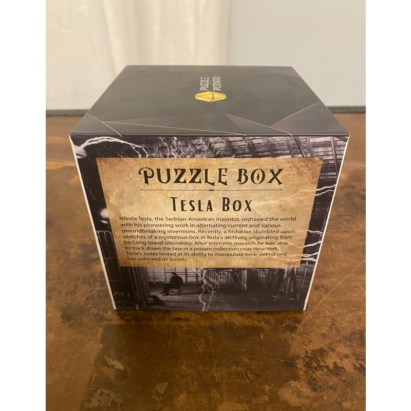 TESLA BOX puzzle