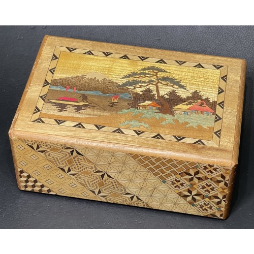 Gorgeous Japanese Himitsu-Bako (Puzzle Box)