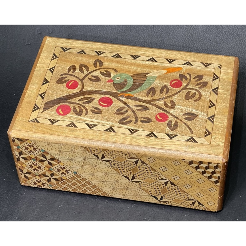 Gorgeous Japanese Himitsu-Bako (Puzzle Box)