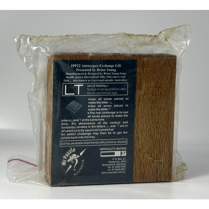 L T Lateral Thinking Brian Young design