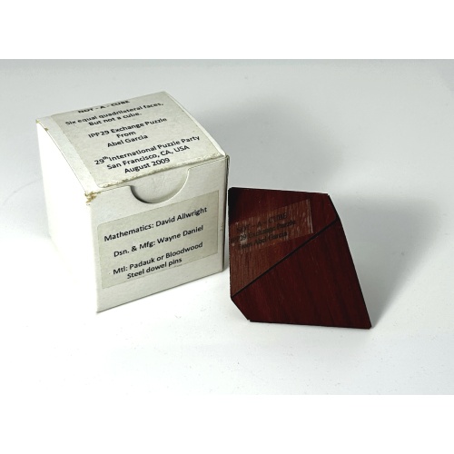 Not-A-Cube IPP29 exchange puzzle