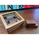 3Zs by Haym Hirsch / produced by Wood Wonders - Striped Exotics Box with Granadillo Pieces (Signed)
