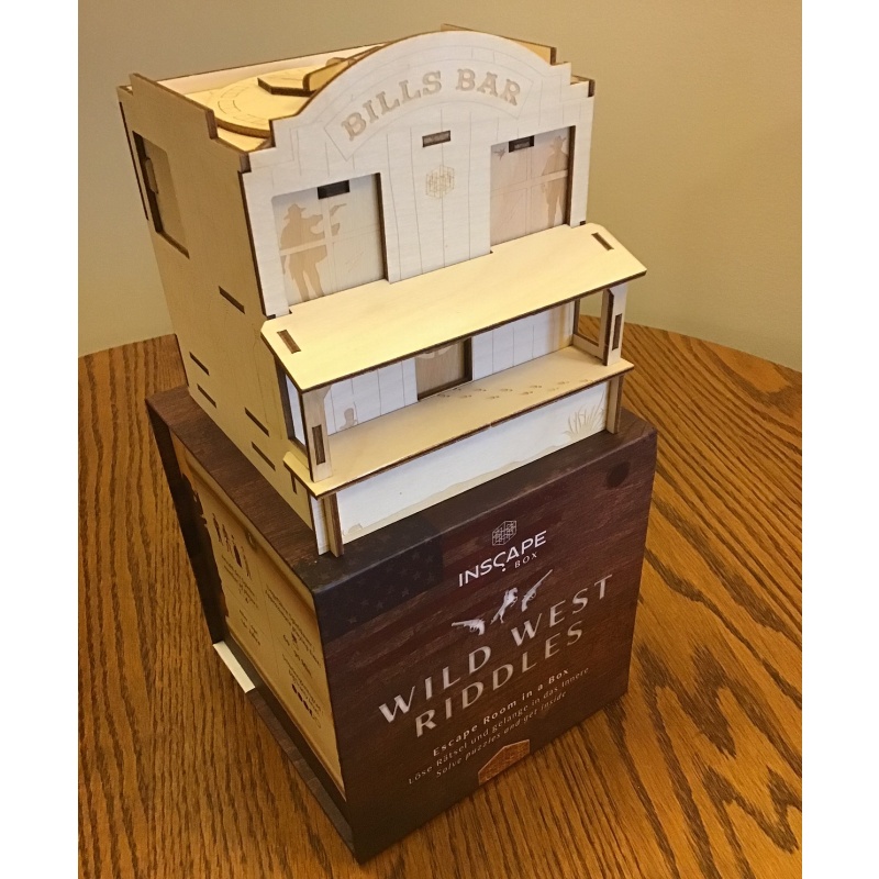 Inscape - Wild West Riddles - Escape Room Style Box