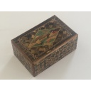 REPAIRABLE Vintage 6 Sun 50 + Step Sansui Zougan Japanese Puzzle Box