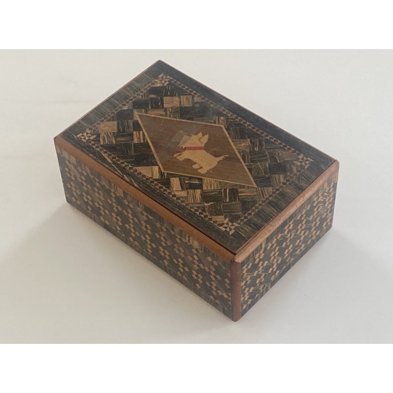 REPAIRABLE Vintage 6 Sun 50 + Step Sansui Zougan Japanese Puzzle Box 