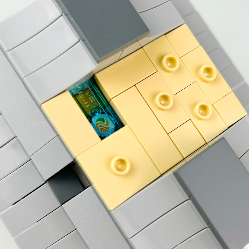 Maki Shiro Lego Puzzle Box - Grey Roof