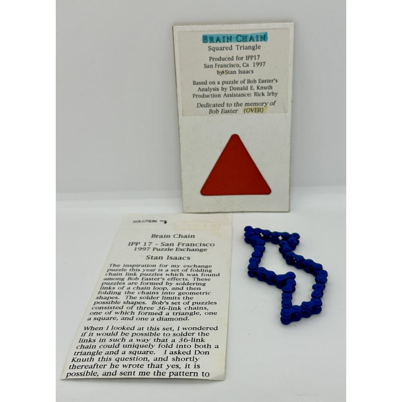 Brain Chain IPP exchange packing puzzle