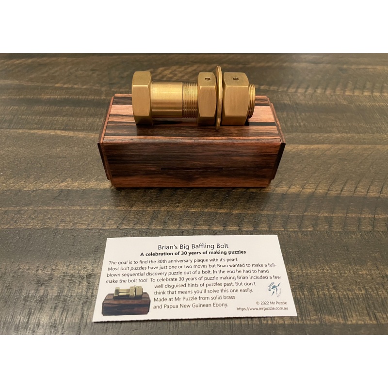 Brian’s Big Baffling Bolt (BBBB)