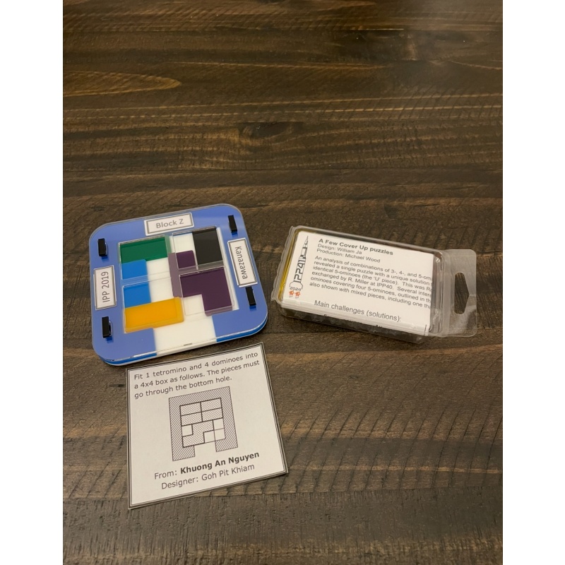 A Few Cover Up Puzzles and Block Z Bundle