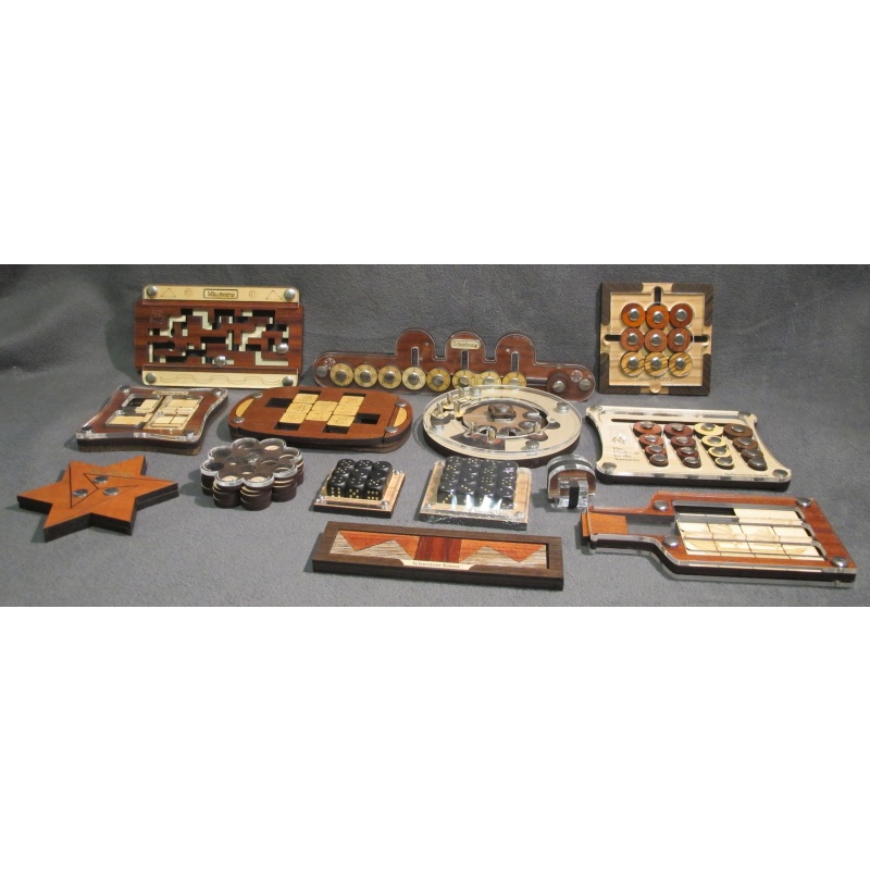 Lot of 14(!) Siebenstein puzzles