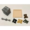 3 Puzzles Bolt Cheese Cube