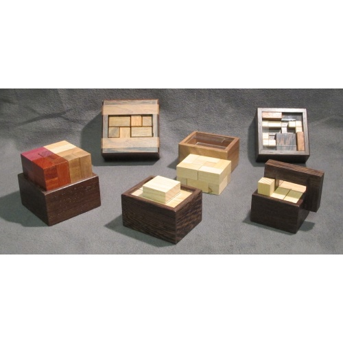 6 greatest packing puzzles by Yavuz Demirhan (CuboZone)