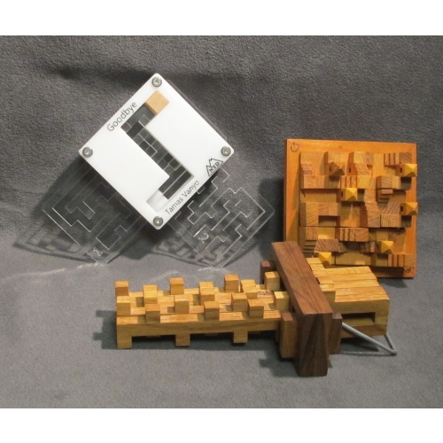 3 fantastic puzzles by Tamas Vanyo