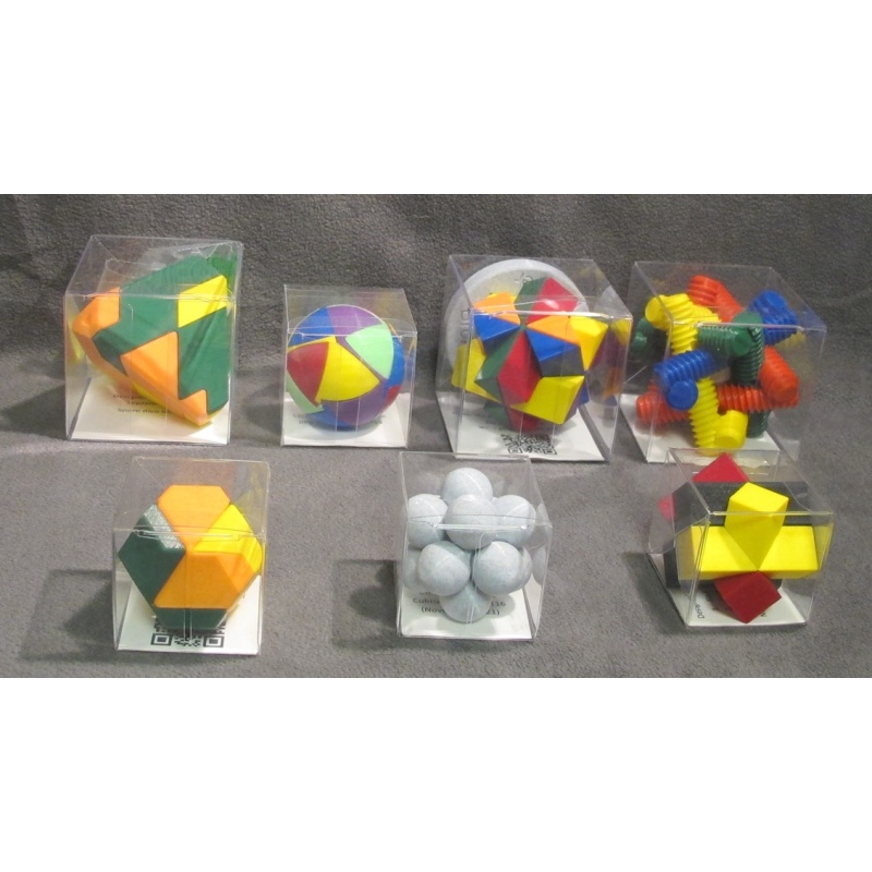 7 great puzzles by George Bell (PolyPuzzles)