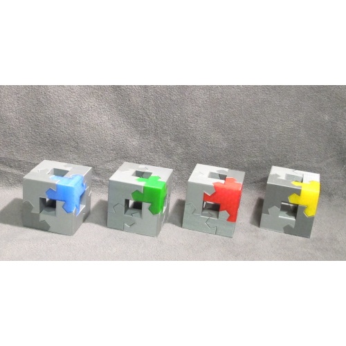 Kawai Tsugite Cubes by Roland Koch (FULL SET!)