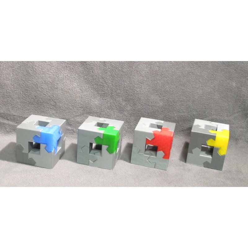 Kawai Tsugite Cubes by Roland Koch (FULL SET!)