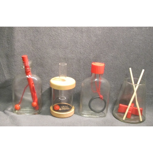 Four bottle puzzles