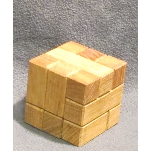 four piece cube - made by Jack Krijnen