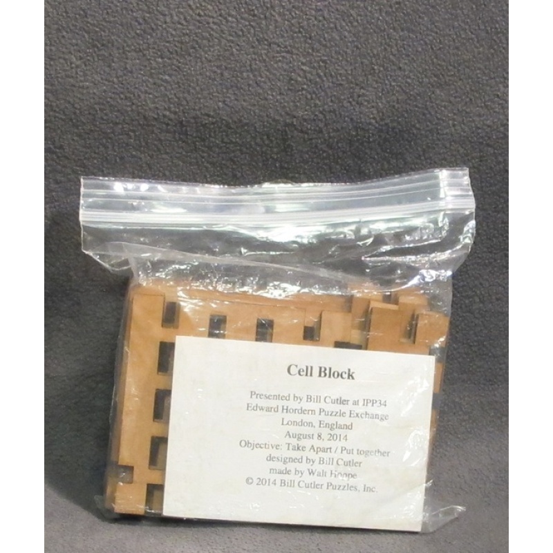 Cell Block - Bill Cutler (Walt Hoppe)