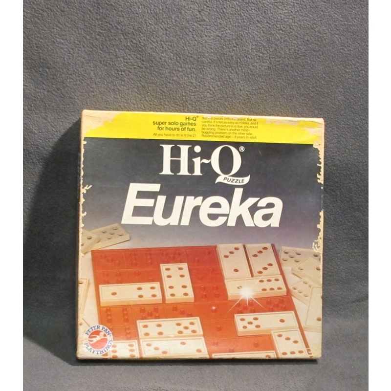 Euraka Hi-Q puzzle - Peter Pan Playthings