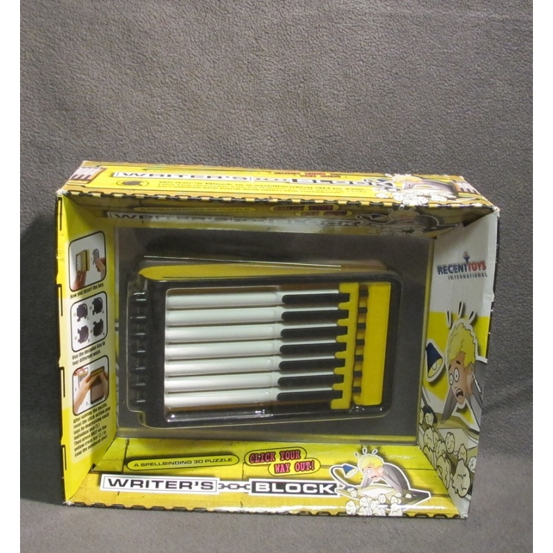 Writer's block - Oskar van Deventer (Recent toys)