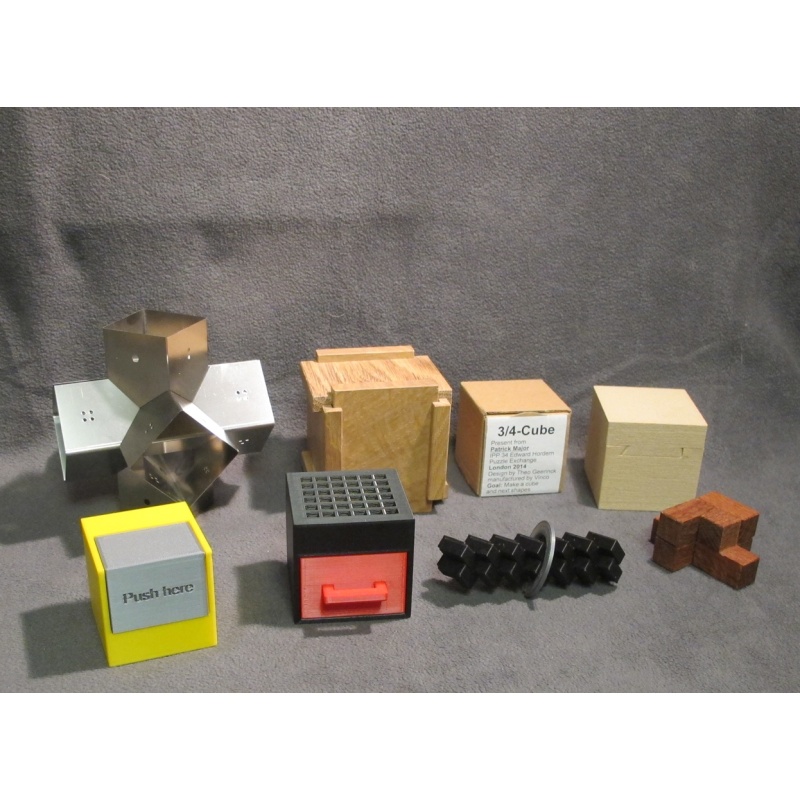 8 puzzles by Theo Geerinck