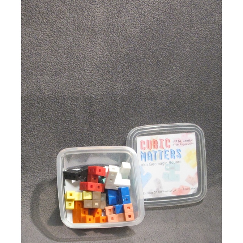 Cubic matters (aka Geomagic square) by Lee Sallows (IPP34)