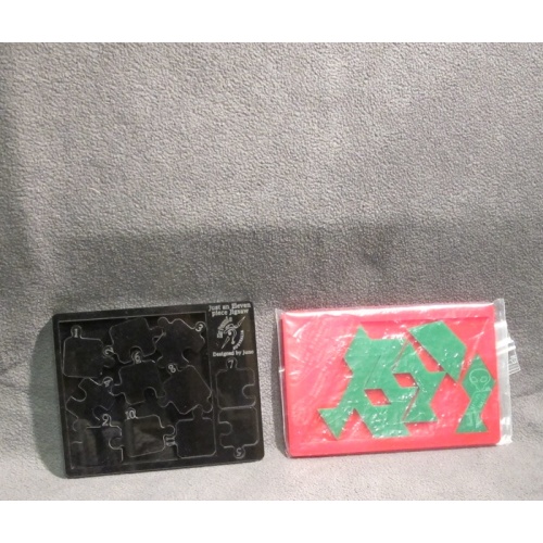 Two packing puzzles by Mr Puzzle Australia (IPP exchanges)