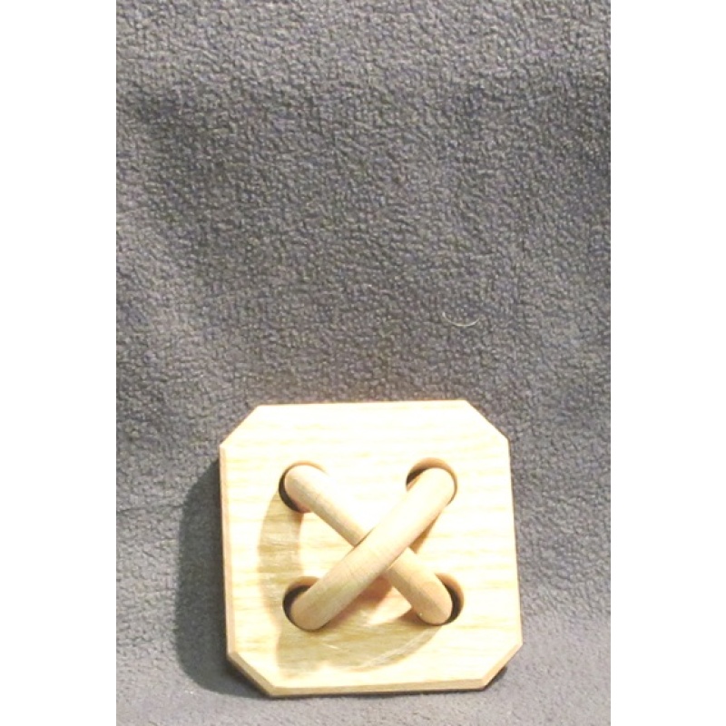 Two rings puzzle by Jean Claude Costantin