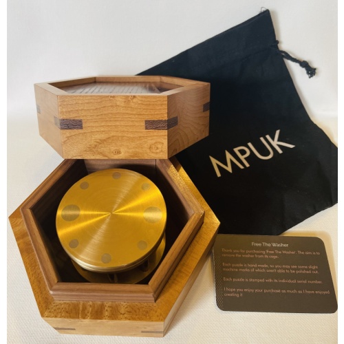 Free the Washer by Phil Wigfield - with Hexagon Presentation Box by John Devost