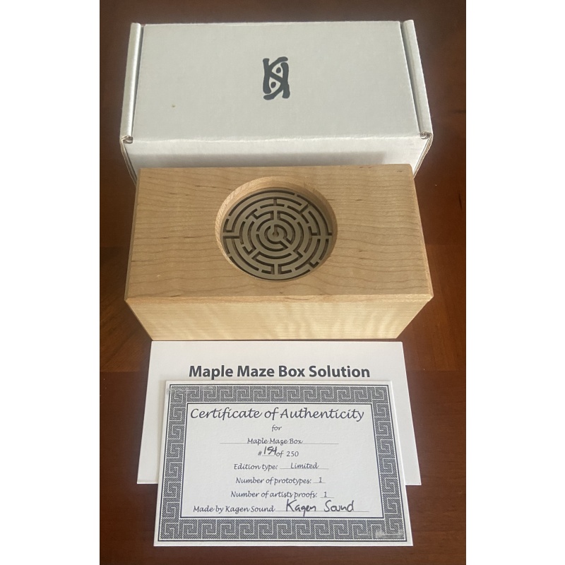 Maple Maze Box by Kagen Sound