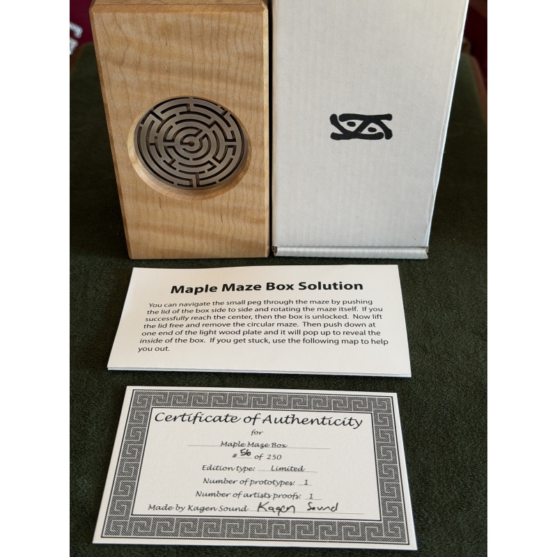 Maze Box by Kagen Sound - Maple
