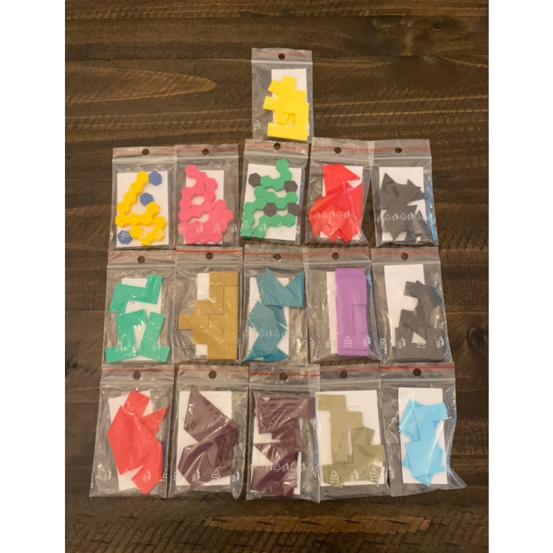 Symmetry Puzzle Bundle of 16