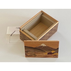 4 Sun 7 Step Sansui Zougan Japanese Puzzle Box (NEW...SEE NOTES!)