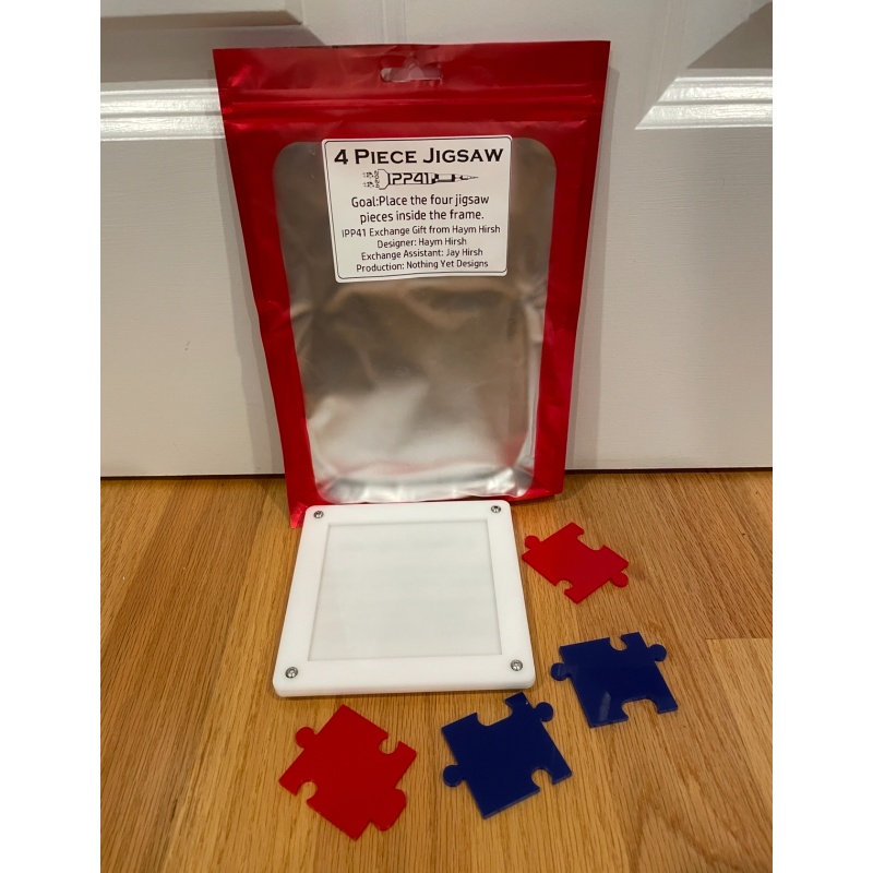 4 Piece Jigsaw by Haym Hirsh