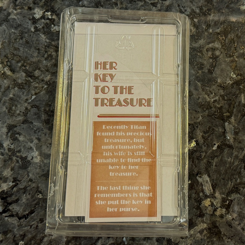 Her Key to the Treasure Lock