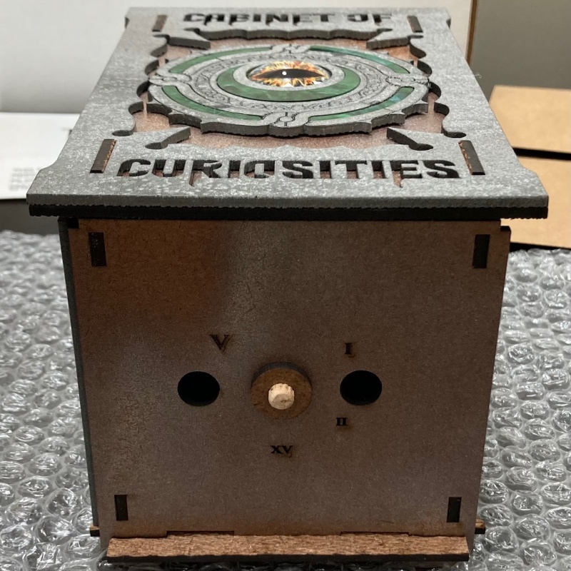 Cabinet of Curiosities ESCAPE ROOM/PUZZLE BOX