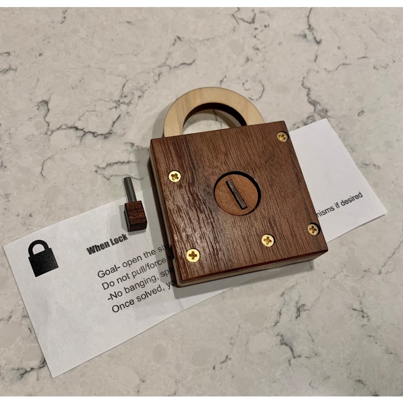 When Lock by Tyler Williams / Beards Woodshop