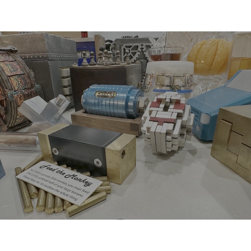 Mechanical Puzzle Collection – 28 Puzzles – Wil Strijbos, Felix Ure, Two Brass Monkeys, Juno, Toyo Glass, MW Puzzles & More