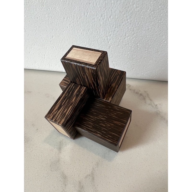 Oskar's Matchboxes (Maple & Black Palm version)