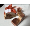 Three Cubes (Canxan wood version)
