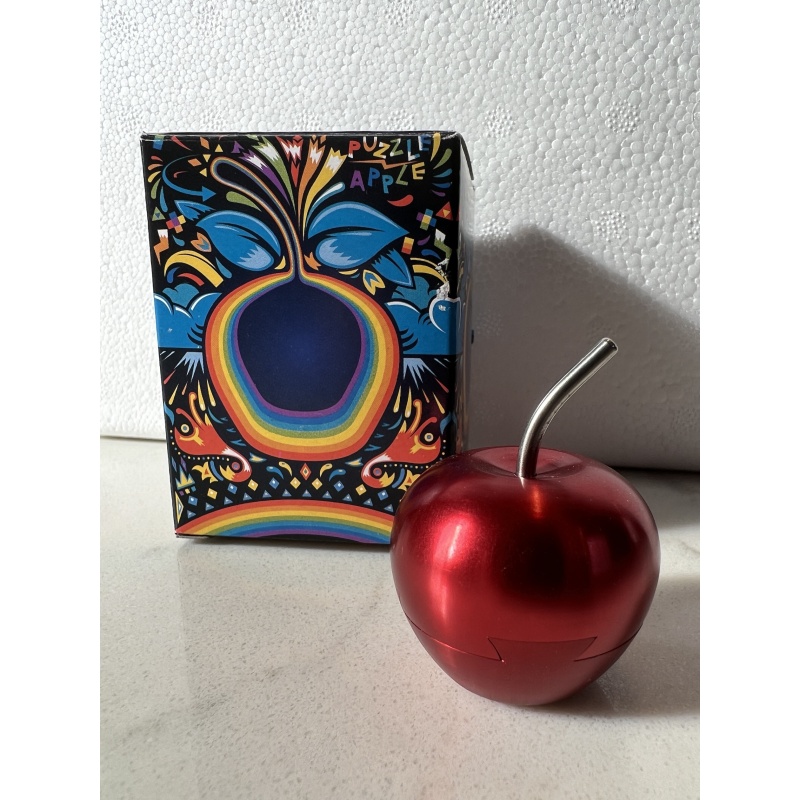 Aluminum Apple (Red) - by Will Strijbos